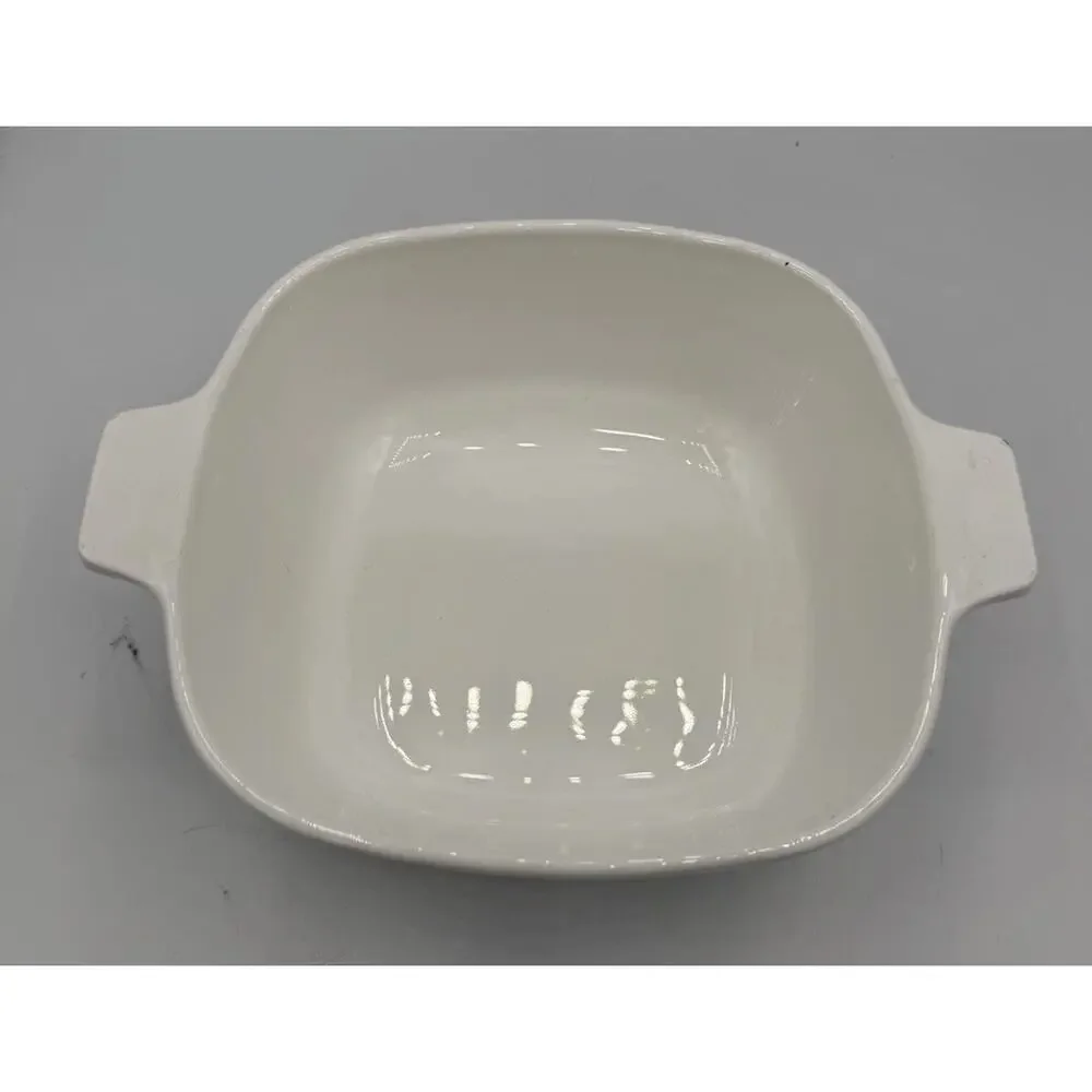CorningWare Blue Cornflower 1 Qt & 1.5 Qt Casserole Dishes No Lids Set 2